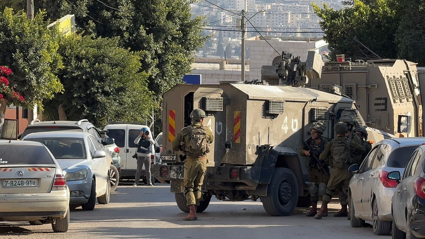 Israeli Forces Enter Town of Tammun South of Tubas, Local Sources Report