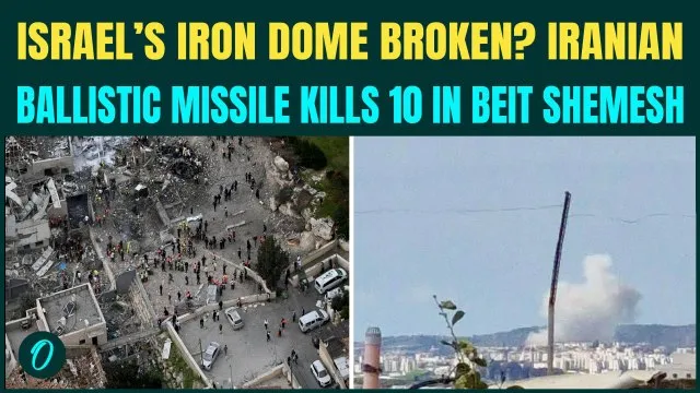 An Iranian missile has struck Beit Shemesh in Jerusalem, escalating tensions in the region. The ongoing violence