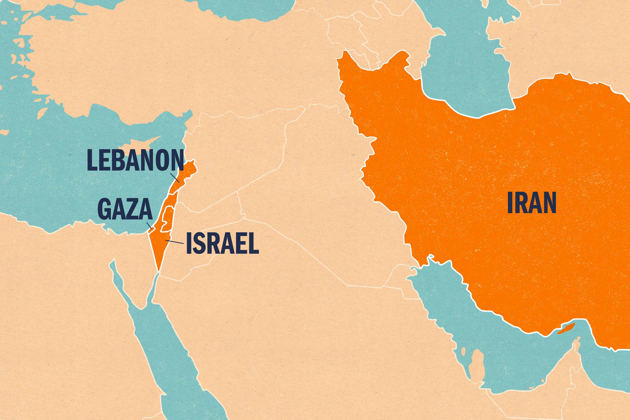 The Israeli army threatens to target those it describes as "representatives of the Iranian regime" in Lebanon, warning
