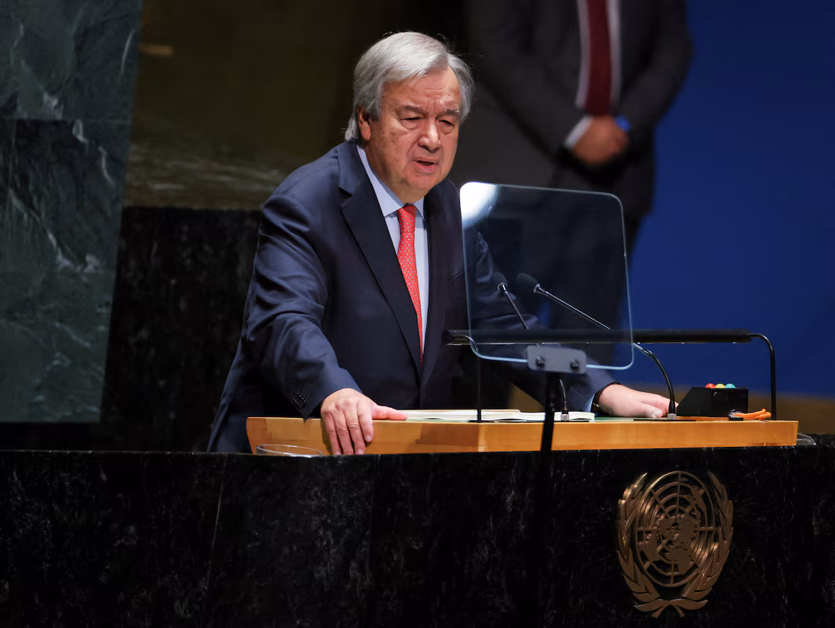 Guterres Urges Immediate Ceasefire to Protect Civilians and Alleviate Humanitarian Suffering