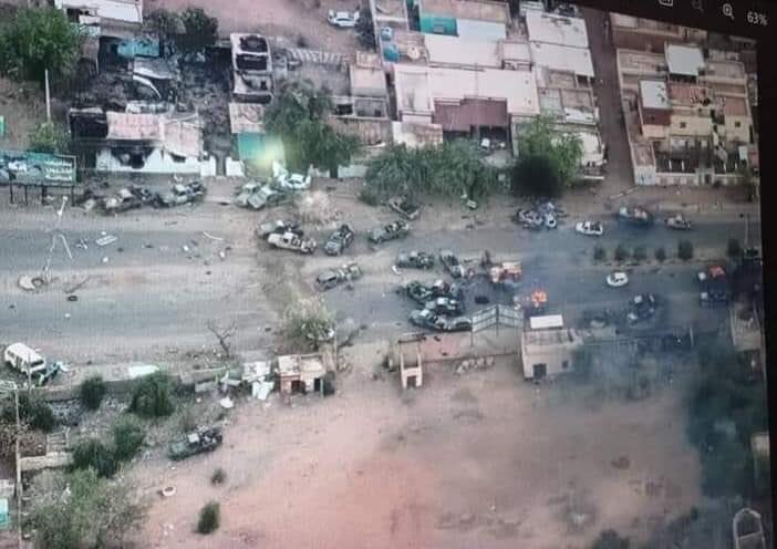 Rapid Support Forces target El Obeid with drones, met with resistance from Sudanese Armed Forces ground defenses.