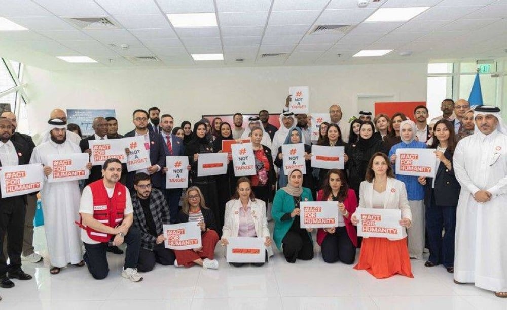 QRCS and OCHA Commemorate World Humanitarian Day at UN House Doha