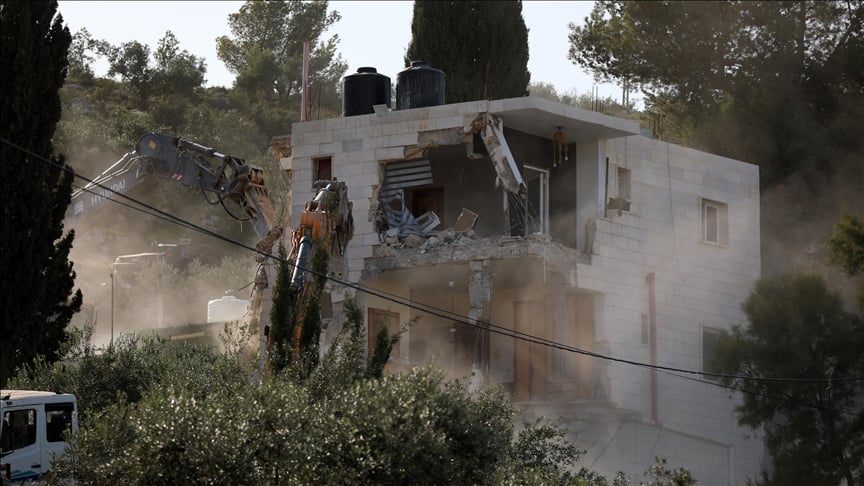 Israeli Army Demolishes 15 Homes in Bartaa Village Near Jenin