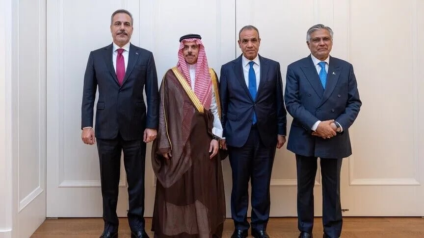 Turkish FM Fidan Leads Sixth Multilateral Meeting with Egypt, Pakistan, Saudi Arabia