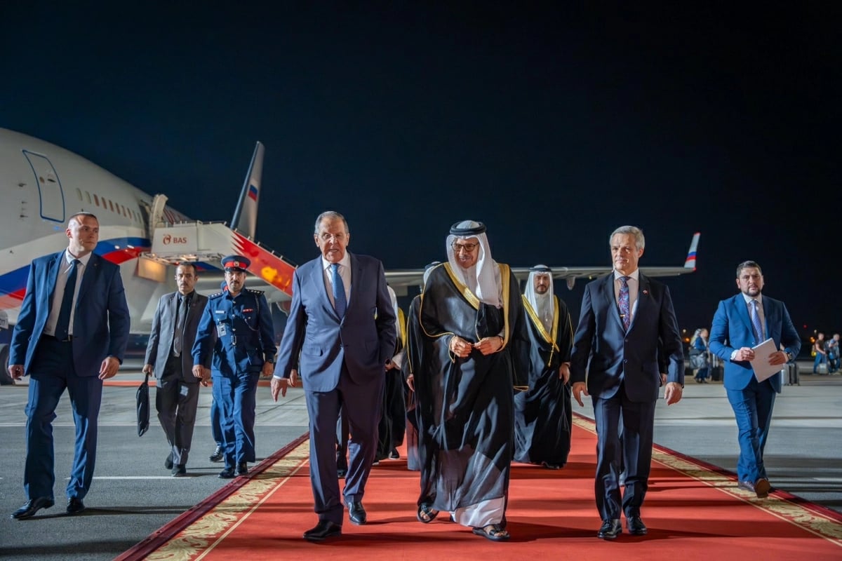Russian FM Lavrov Arrives in Bahrain for Ninth Russia-GCC Strategic Dialogue