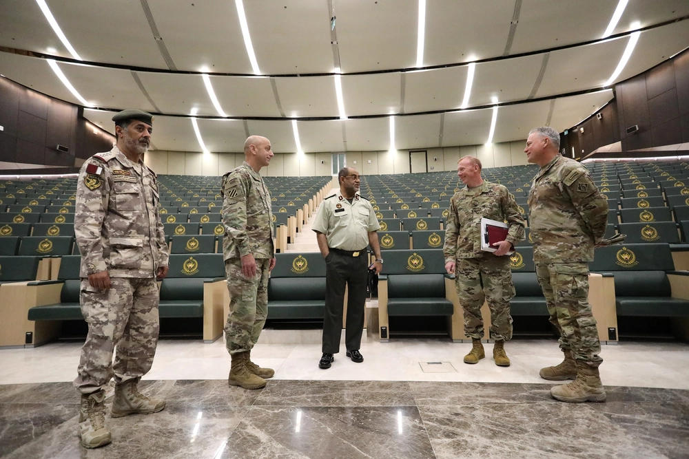 Qatar's Defense Minister visits the Air Defense Operations Center to assess readiness and measures taken to enhance the