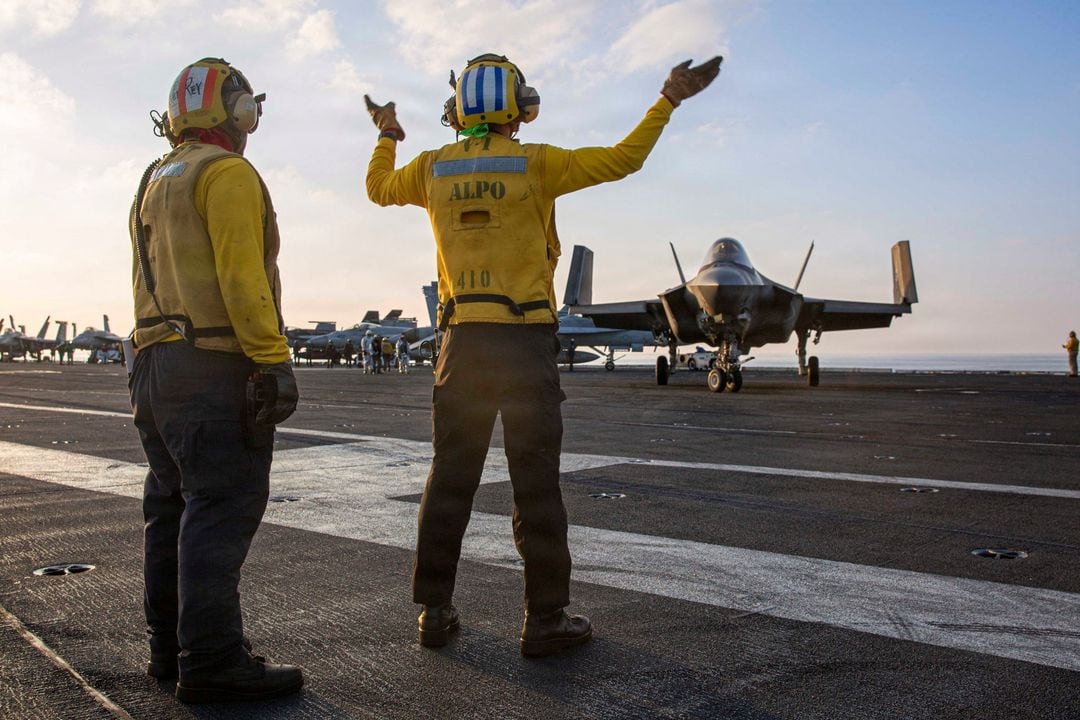 Eight US Marines injured in Iranian missile strike on vessel in Strait of Hormuz