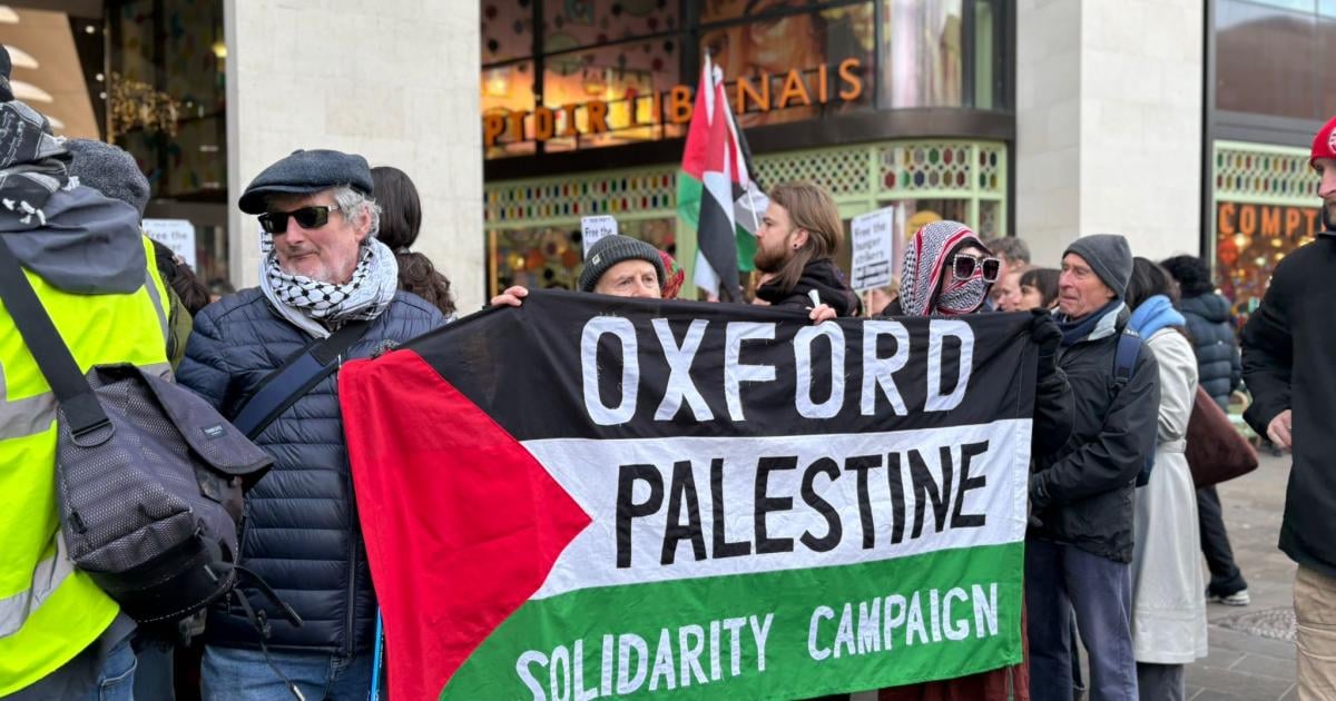 Oxford Palestine Solidarity Campaign to march in support of banned Palestine Action