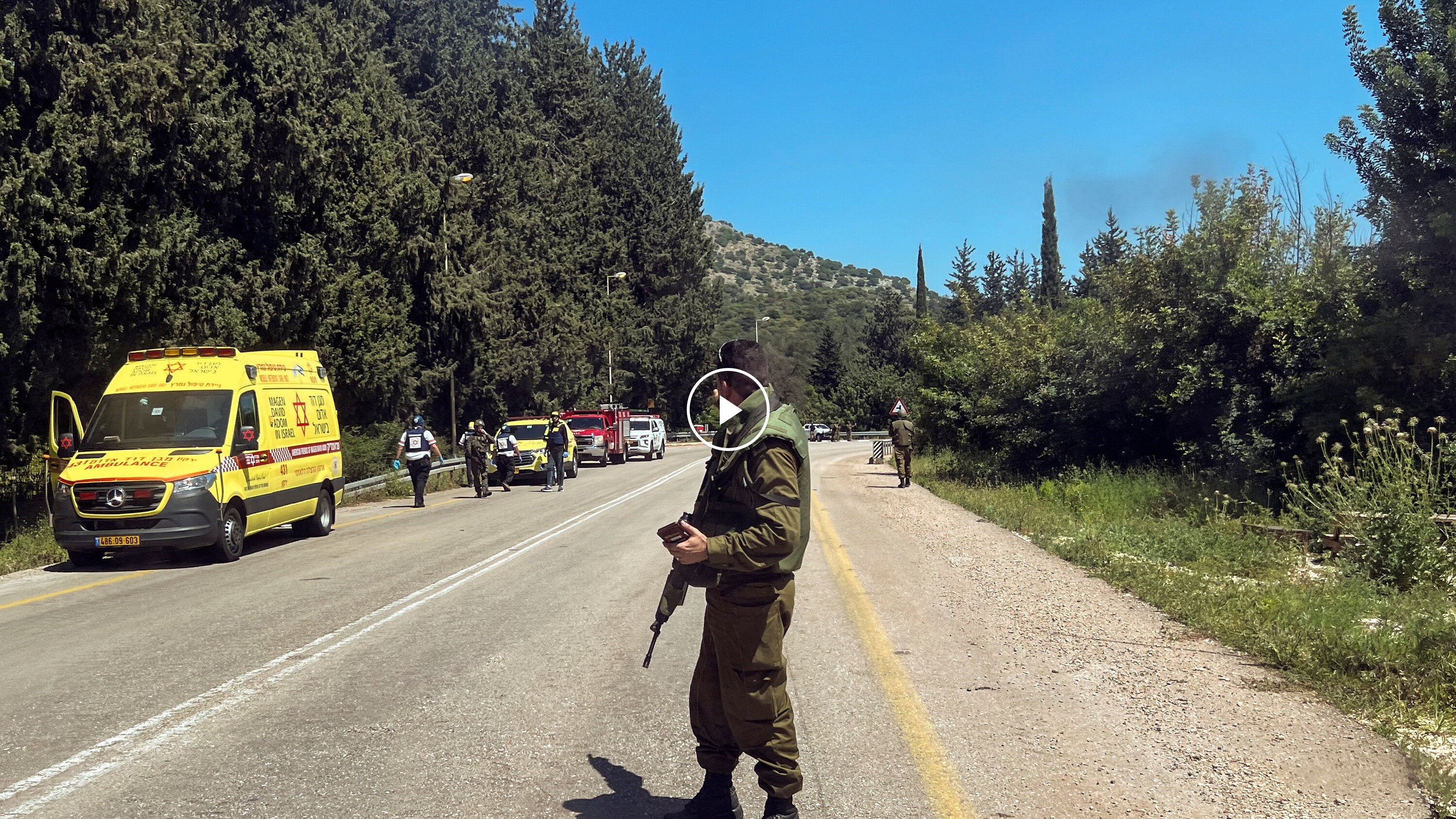 Hezbollah Targets Israeli Military Base Near Nahariya Settlement