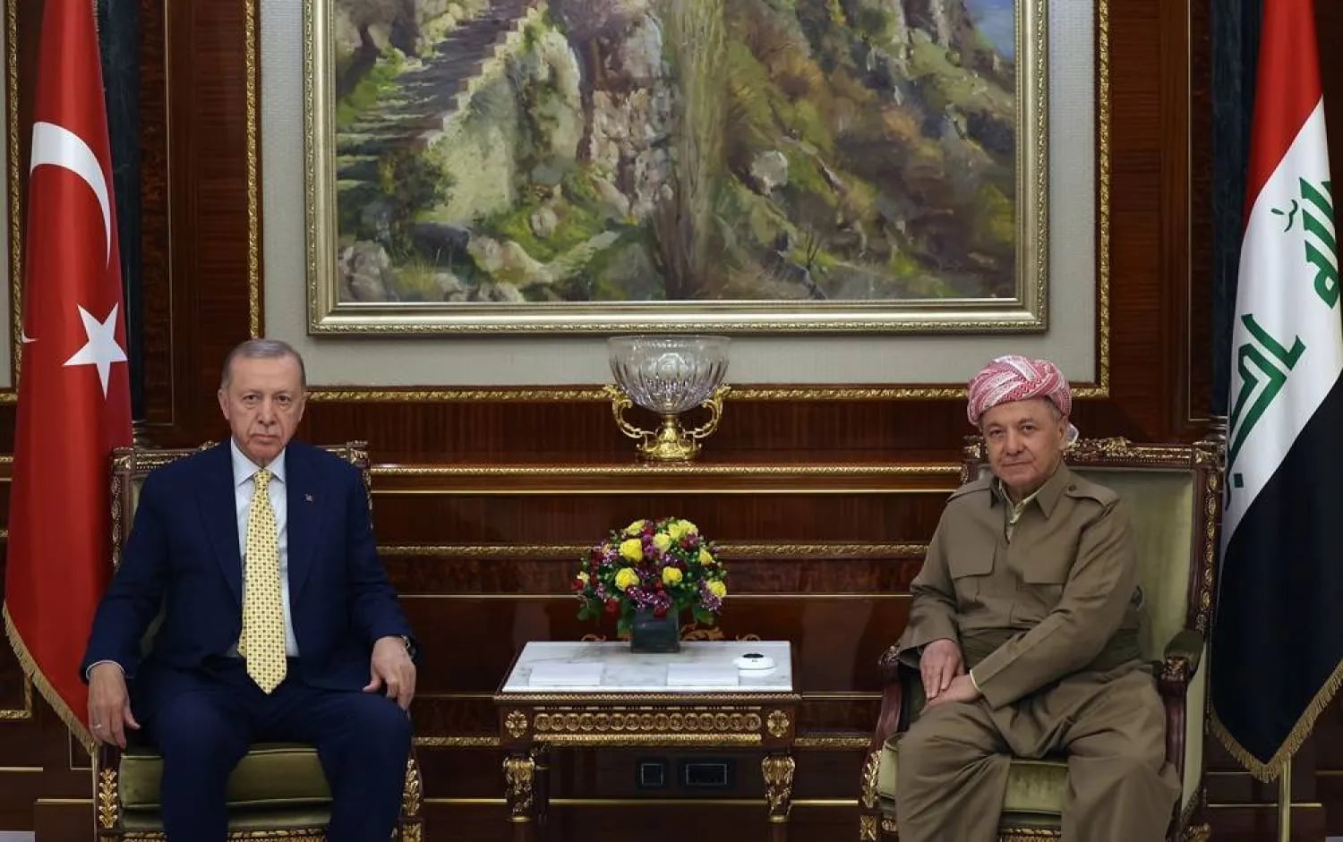Erdogan's Mediation Thwarts Alleged Israeli Plan to Arm Kurdish Militias