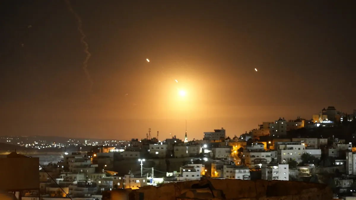Fire Breaks Out in Niream Following Iranian Rocket Strike, Reports Yedioth Ahronoth
