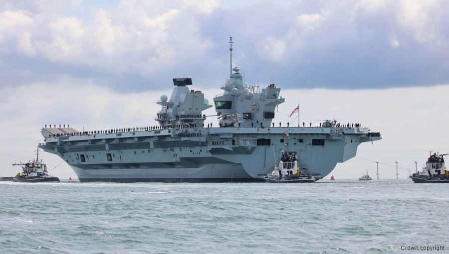 UK to deploy HMS Prince of Wales aircraft carrier to Middle East