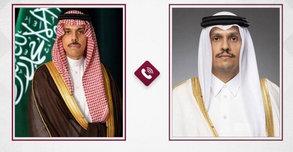 Qatar PM, Saudi FM discuss bilateral ties and regional stability