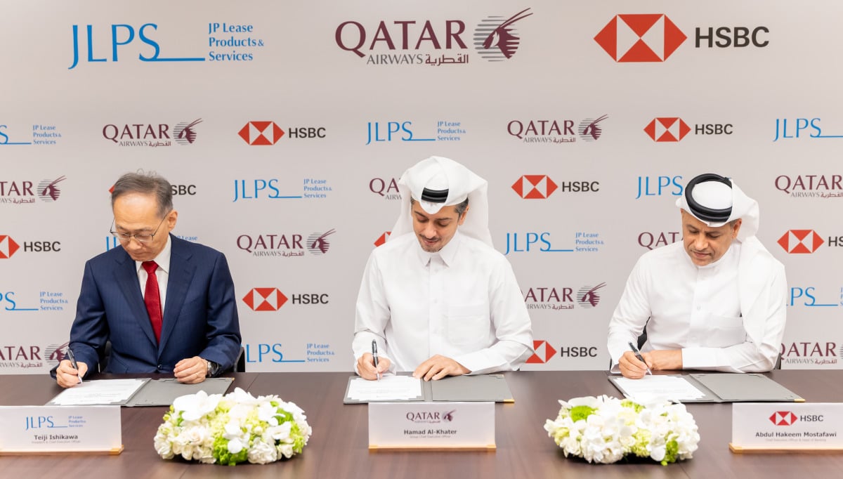 الخطوط الجوية القطرية تبرم أول تمويل ياباني لطائرات بوينغ 787-9 مع HSBC وJP Lease