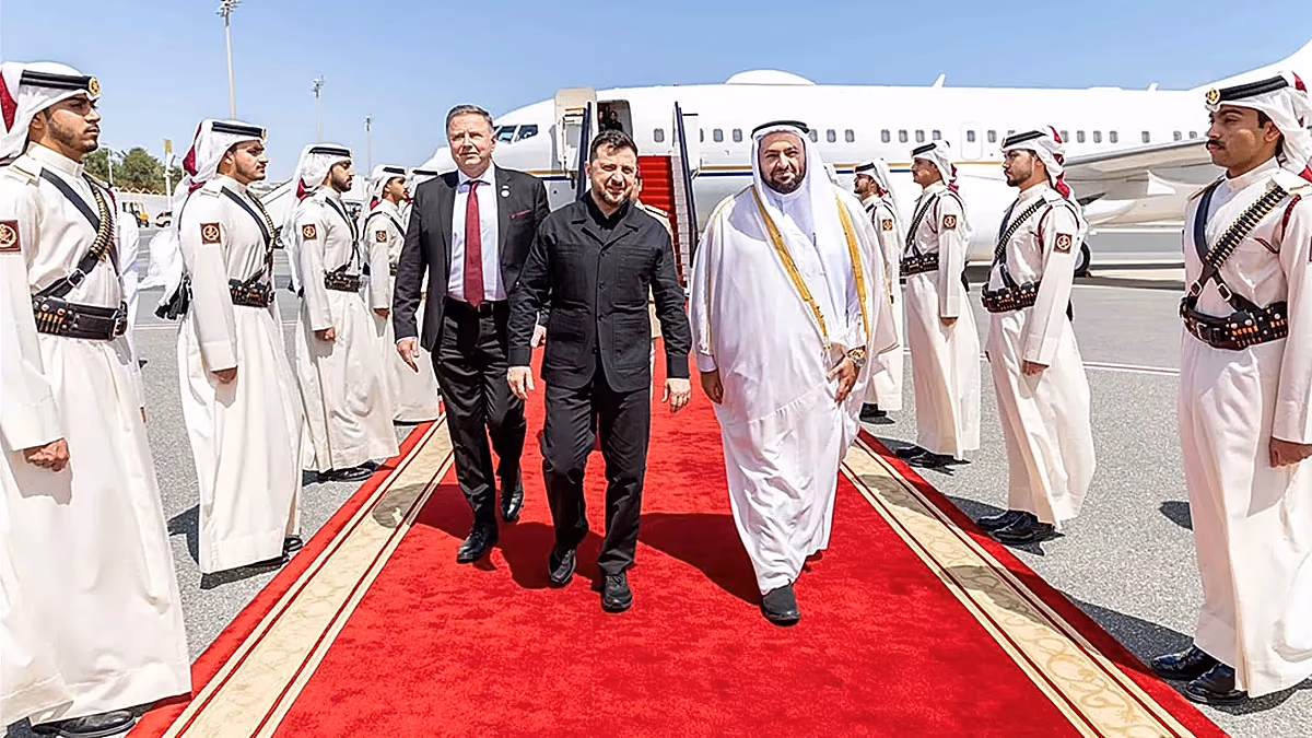 Qatar and Ukraine Sign Defence Agreement as Zelenskyy Visits Doha