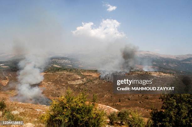 Explosions reported in the town of Ibl al-Saqi, southern Lebanon.