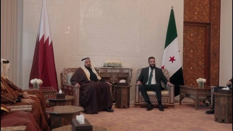 Al Khulaifi, Syrian FM discuss bilateral cooperation and latest regional developments