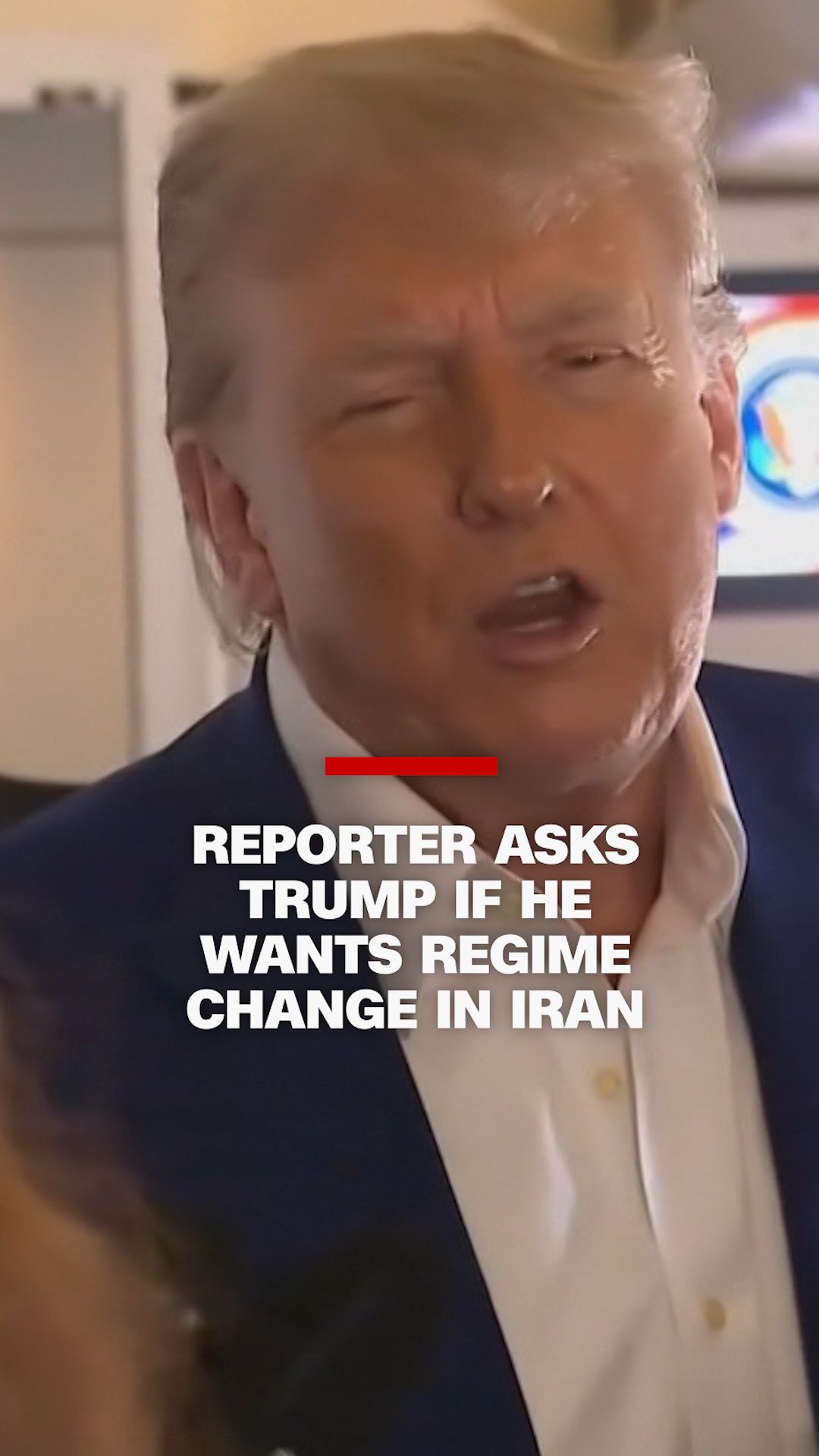 Trump: Iranian regime has a record of killing innocents worldwide for 47 years, a stark double standard from our