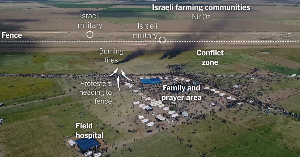 Gaza Resistance Security Force Reports Increased Attacks on Citizens Near "Yellow Line" Areas