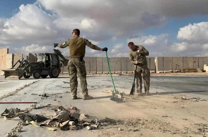 US logistical support camp near Baghdad International Airport targeted by drone attack