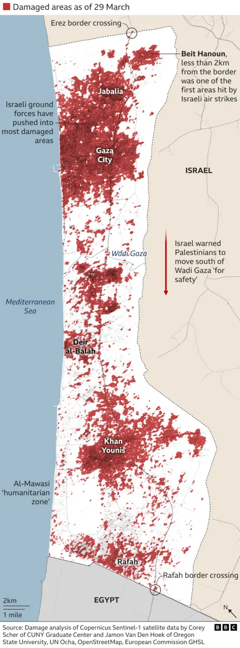 Israeli Authority Reports Shells and Shrapnel in 7 Cities After Attack