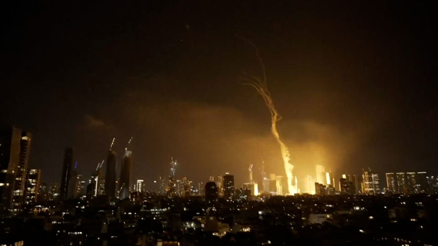 Iran Launches Rockets Towards Northern Israel in Third Salvo on Thursday Morning