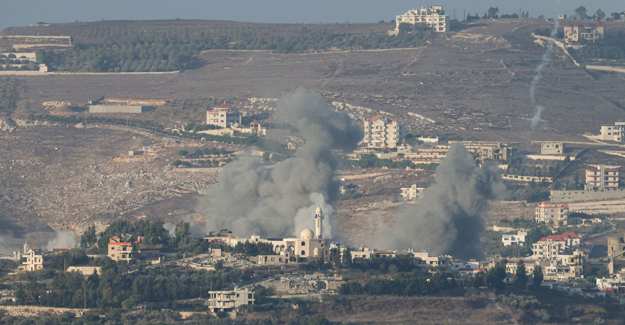Israeli Air Force Conducts Airstrike on Rihan Heights in Southern Lebanon