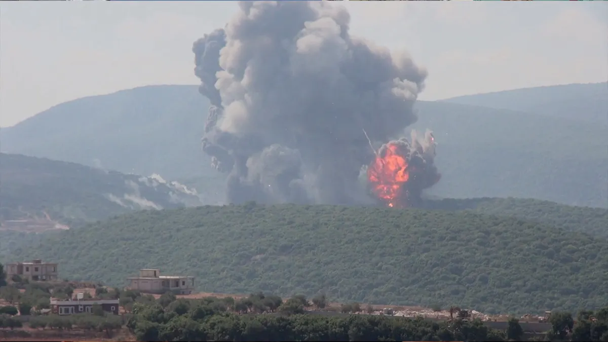 Israeli Airstrike Targets Rashidiya Area in Southern Lebanon