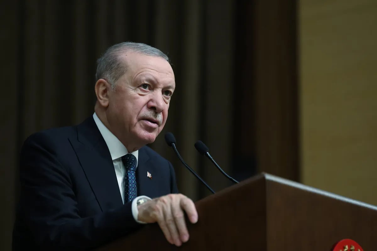 Erdogan warns Israel against stirring chaos in Syria from Ankara