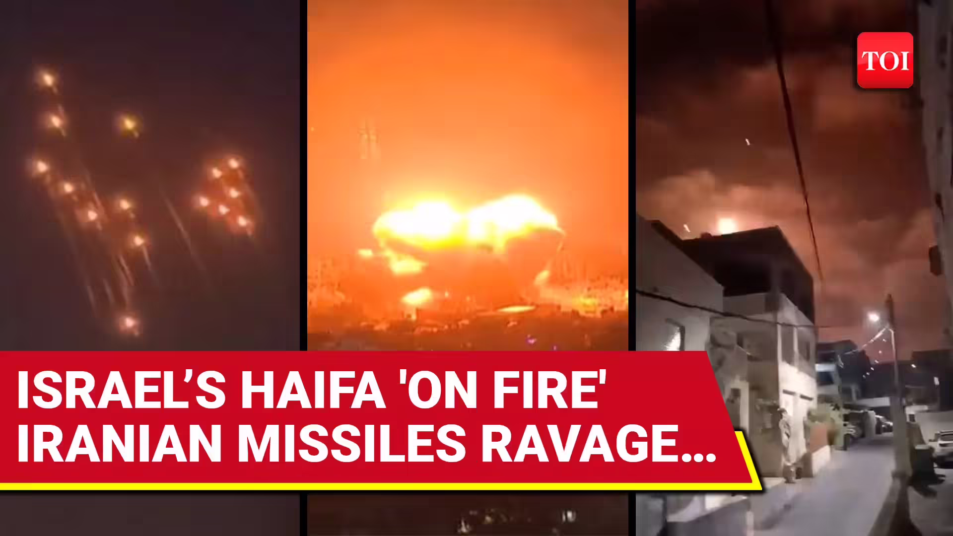 Hebrew Media Reports Damage in Haifa After Iranian Rocket Attack