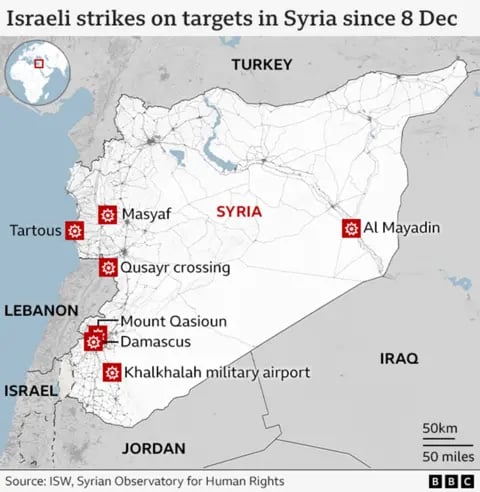 UN investigators warn Israeli military activity in Syria risks war crimes