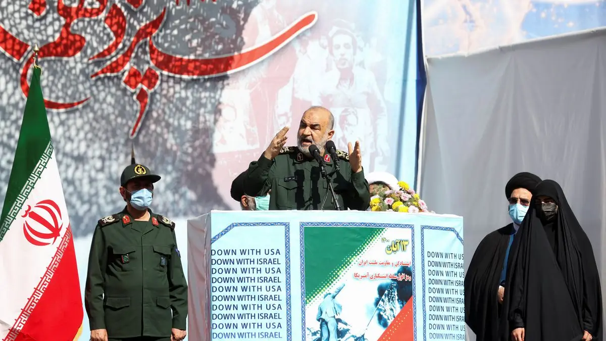 Iran's Revolutionary Guard targeted 52 sites in occupied territories and 3 US bases in the region with missiles and
