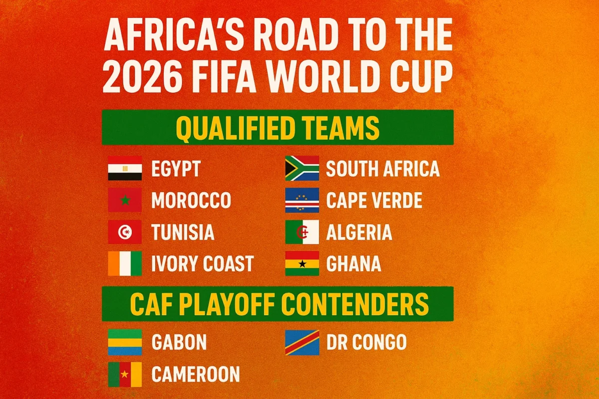 10 African Nations Set to Compete in the 2026 World Cup