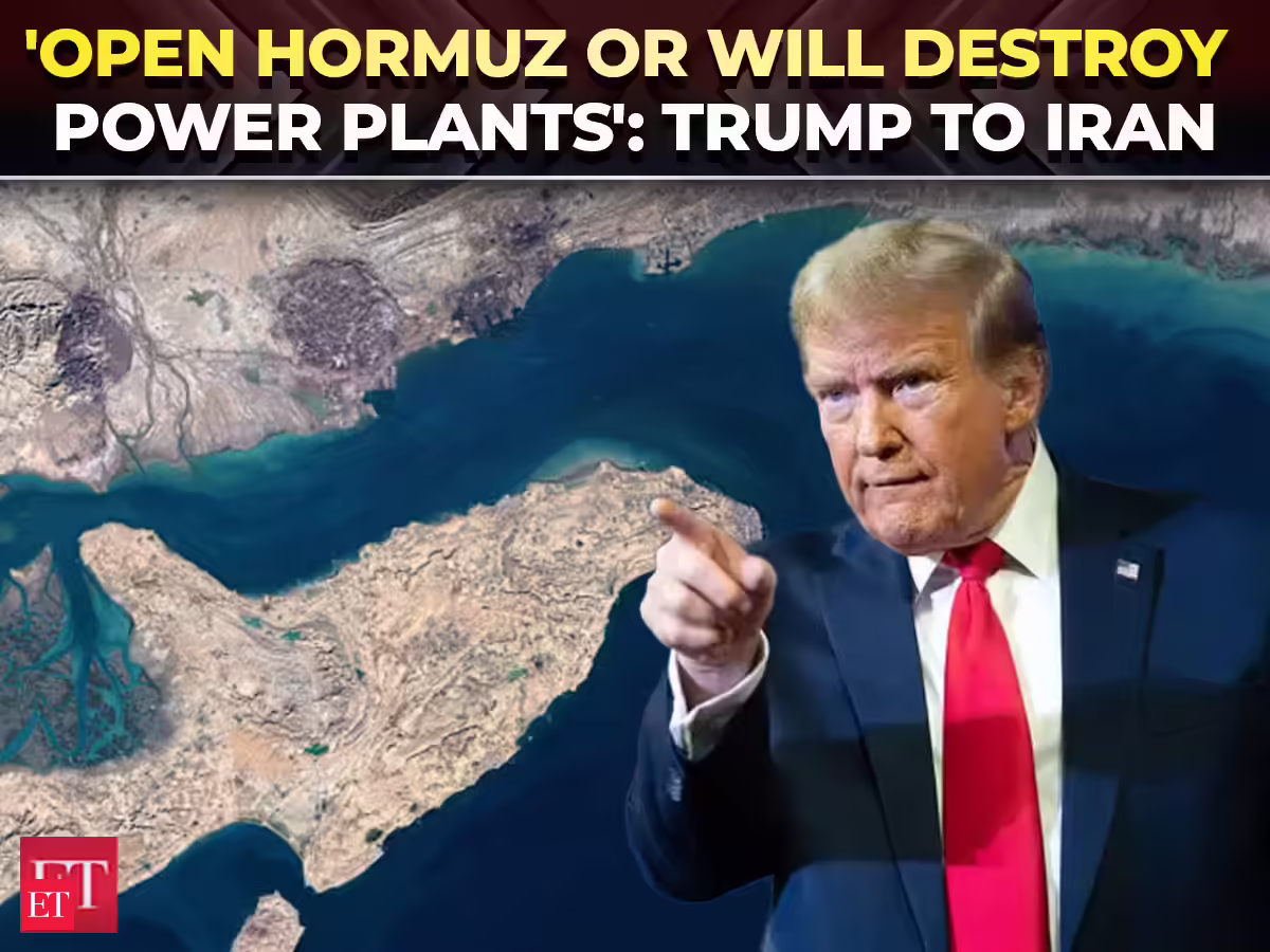 Trump Issues Ultimatum to Iran Over Power Plants and Oil Sites