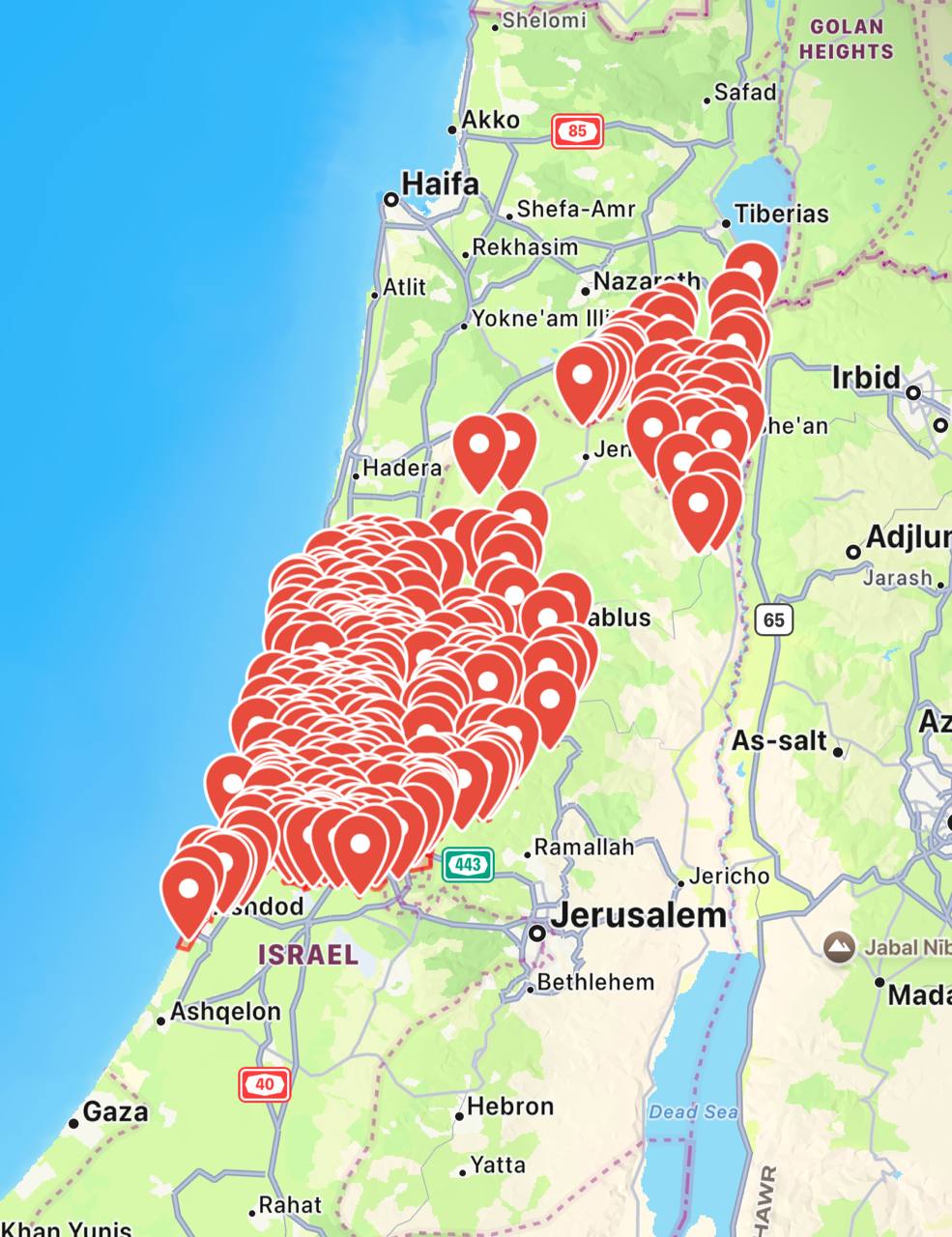 Red alert sirens sound in Tel Aviv amid escalating conflict