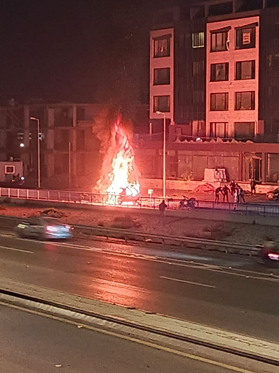 New image reveals destruction from Israeli airstrikes in Beirut vehicle attack