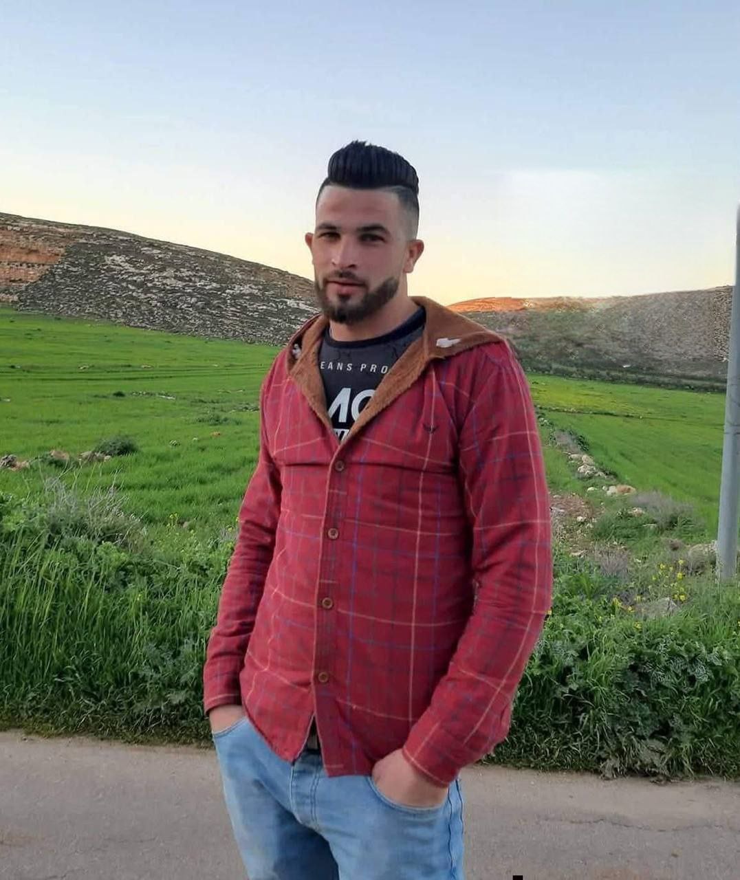 Palestinian martyr Thayer Farouk Hamayel killed by settlers in attack on Abu Flah village east of Ramallah.