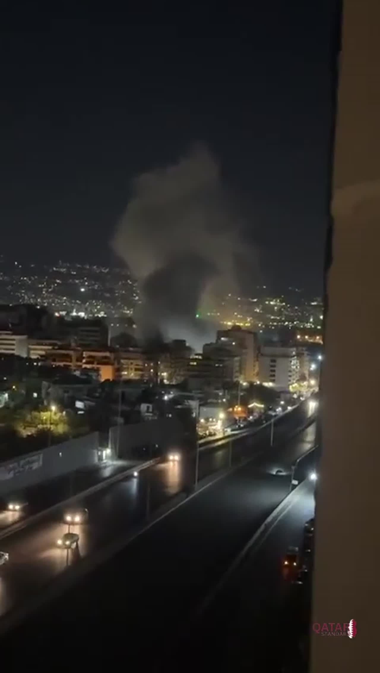 Israeli warplanes strike the Iranian Embassy in Beirut