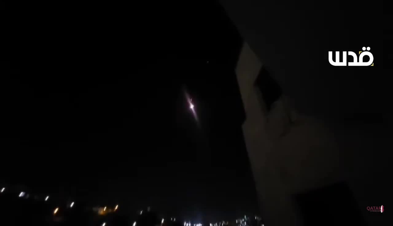 Iranian missiles fall in Tel Aviv without interception