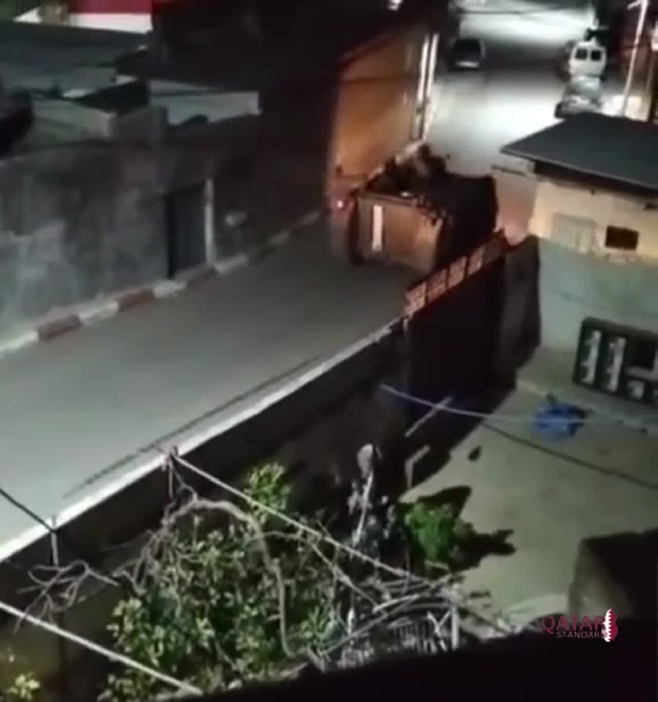 Israeli forces continue to raid the town of Tilfit south of Nablus, invading multiple homes.