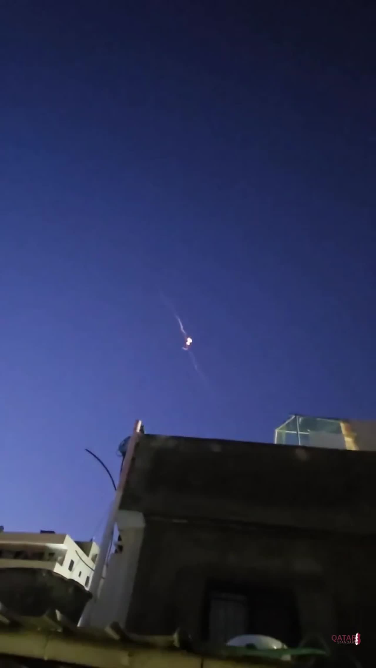 Iranian Rockets Launched Over Shufat Camp Amid Rising Regional Tensions