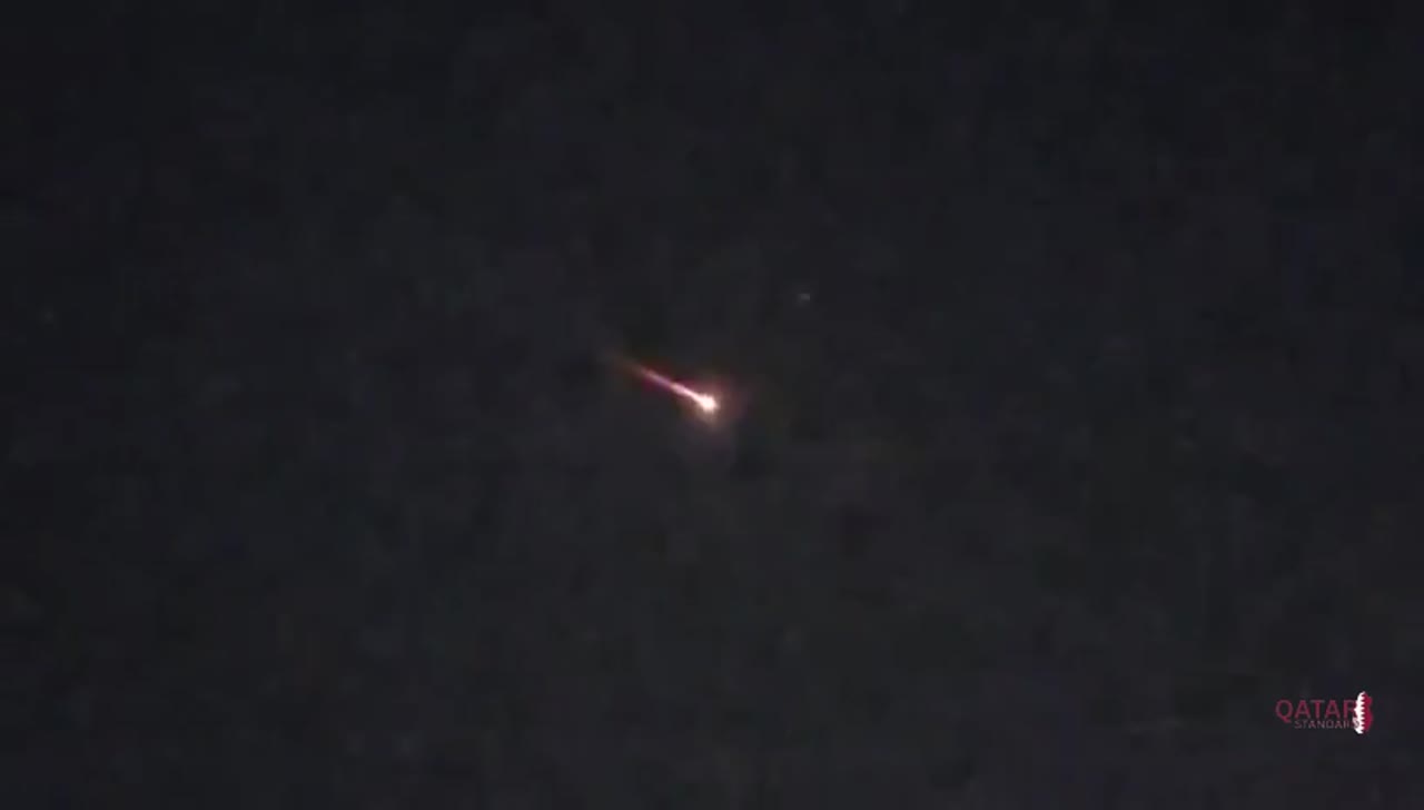 Iranian missile spotted over Tulkarm, headed for occupied Palestine.