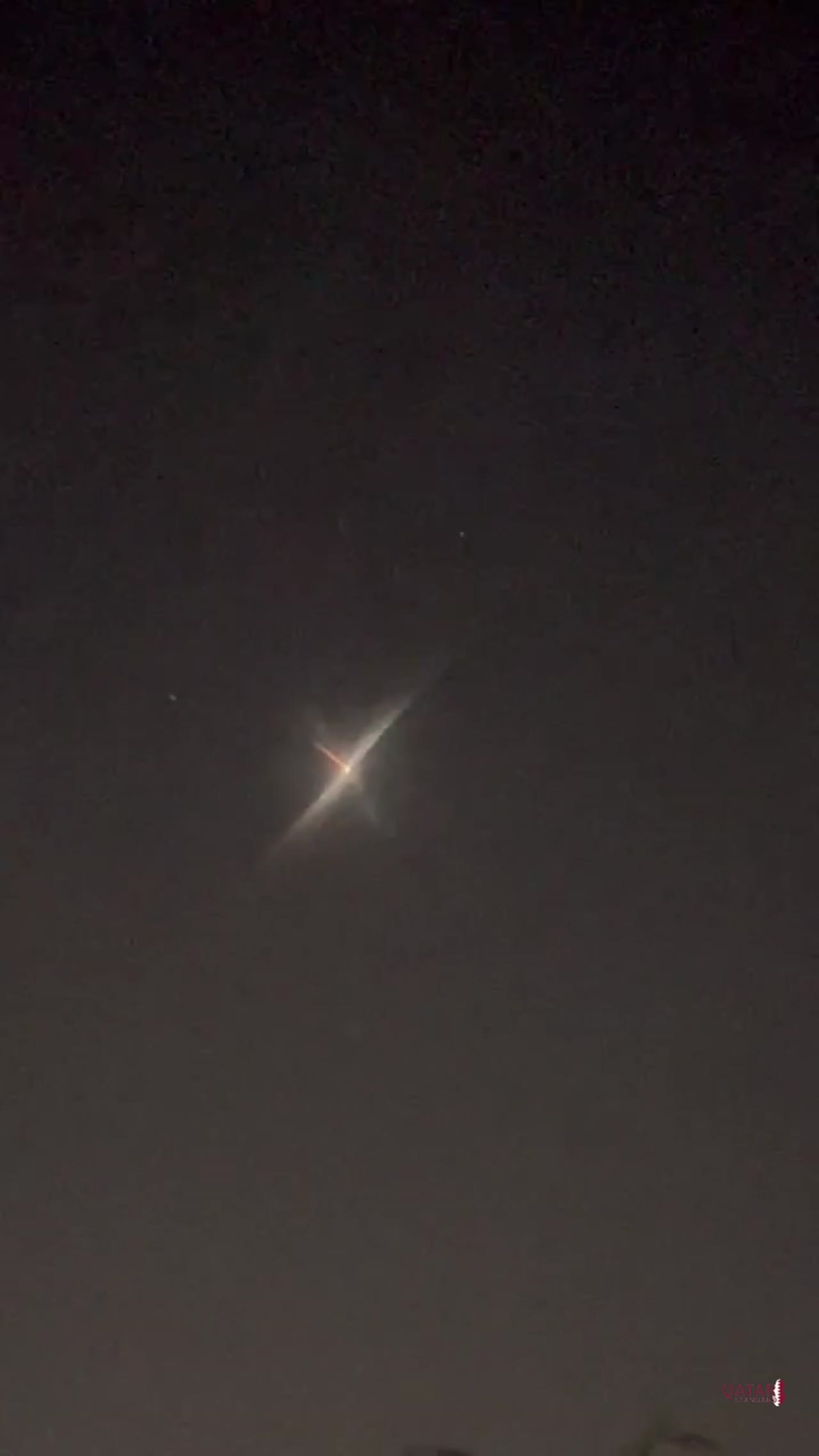 Iranian Missile Crosses Ramallah Airspace Toward Israel: What Happened