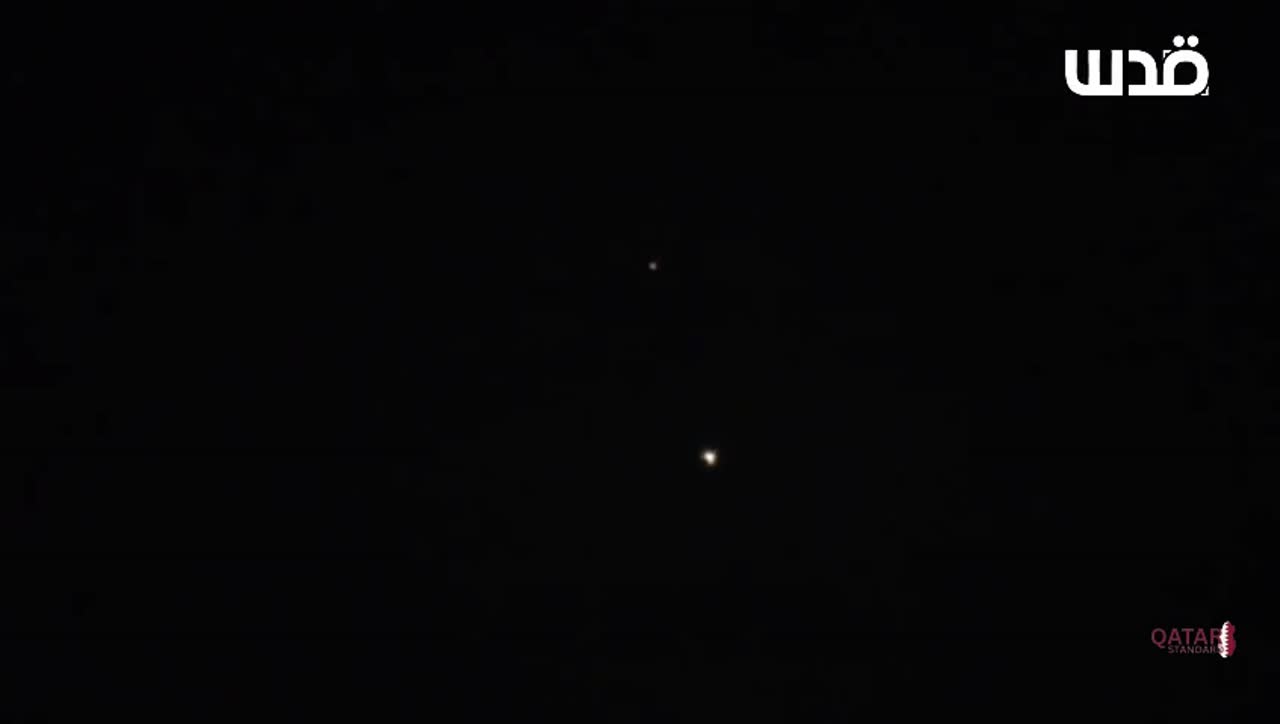 Iranian Missiles Cross Hebron Skies Heading Towards Occupied Palestinian Territories