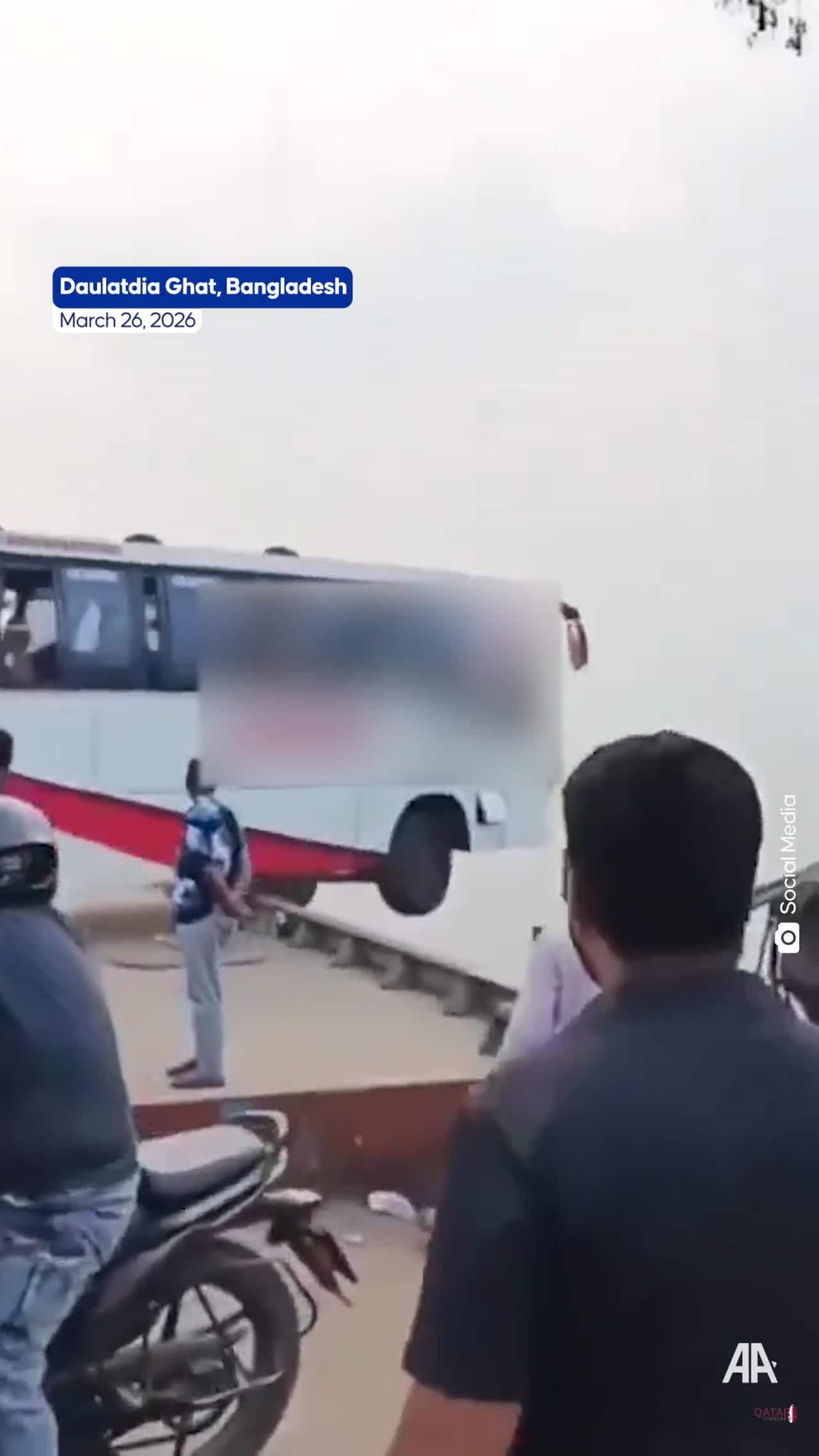 Eighteen Bodies Recovered After Bus Plunges into Padma River in Bangladesh