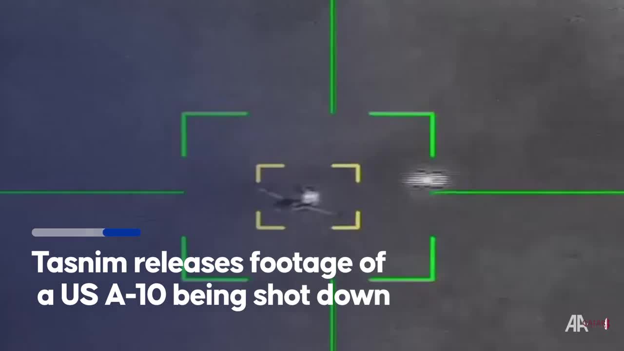 US A-10 Aircraft Shot Down Near Strait of Hormuz