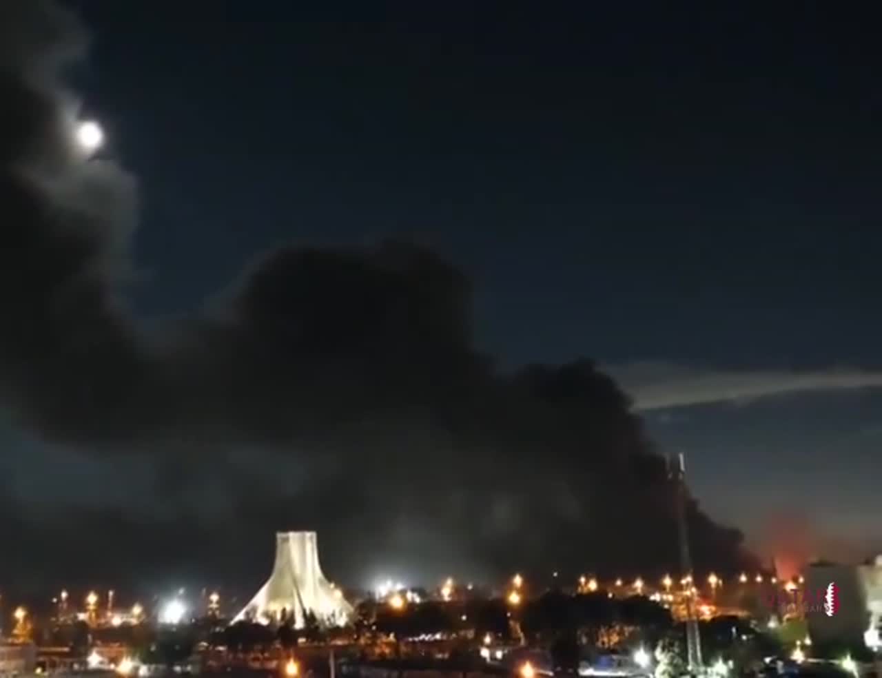 US Israeli Airstrikes Hit Tehran Capital