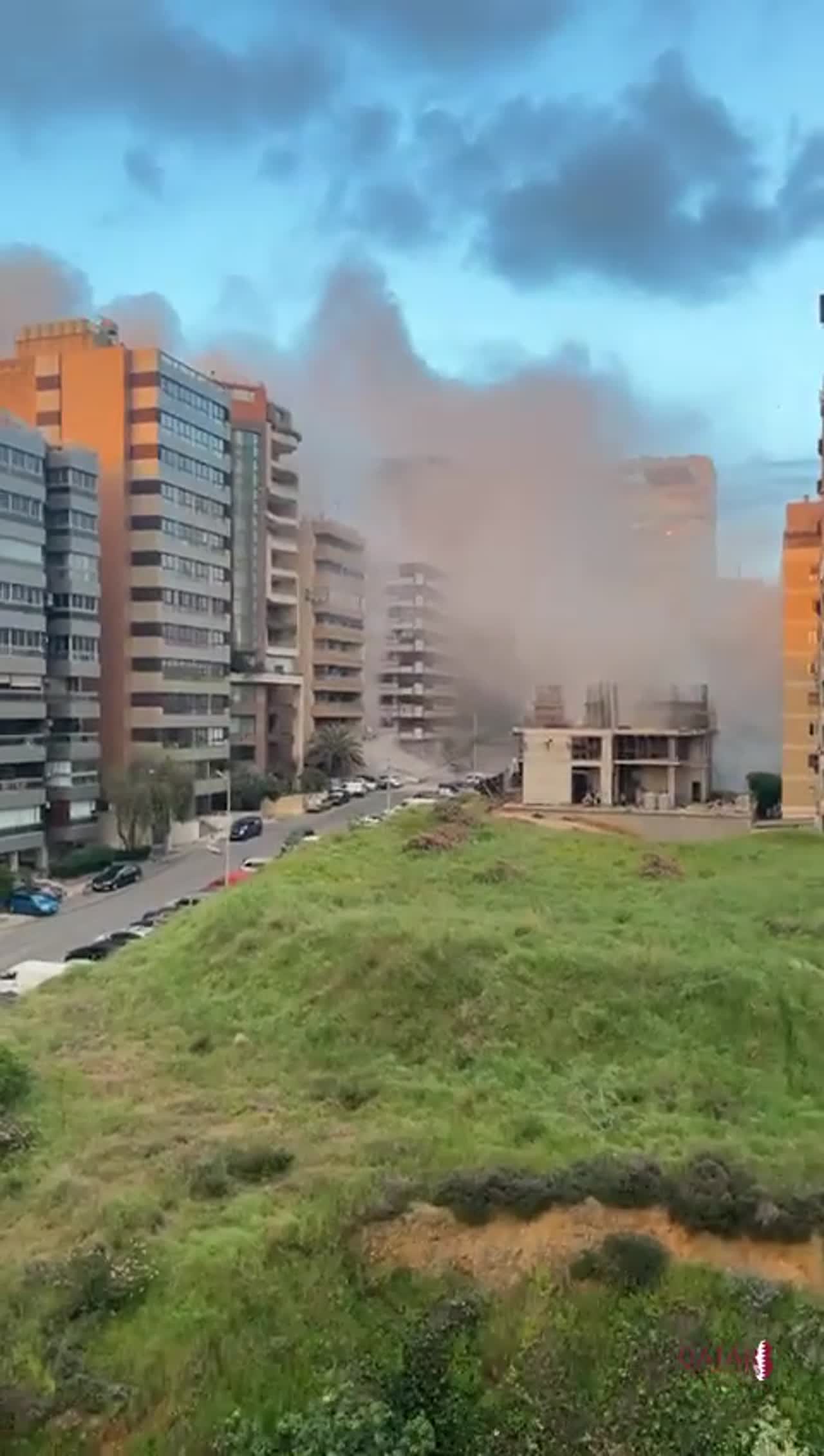Israeli Airstrikes Resume Over Beirut Moments Ago